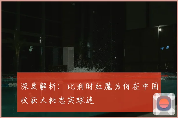 深度解析：比利时红魔为何在中国收获大批忠实球迷